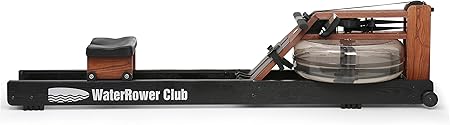 WaterRower Unisex Adult Club S4 Rowing Machine - Ash, 210x56x53cm